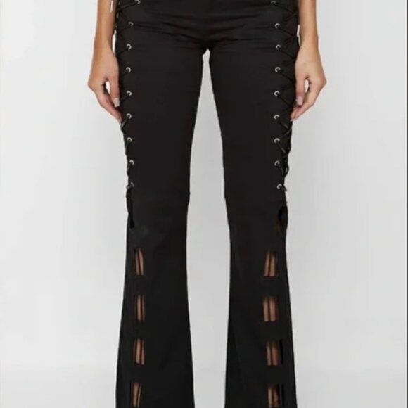 Maniere De voir Fit & Flare Trouser Silhouette sz US 2 - Picture 9 of 11